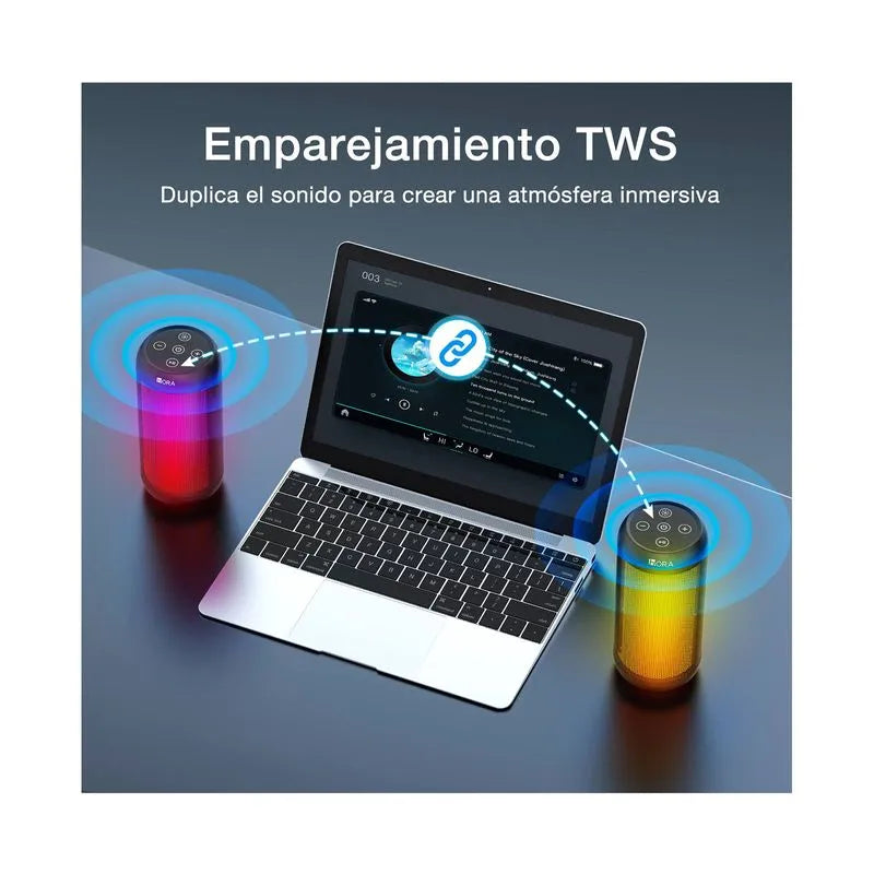 Altavoz Bluetooth cilíndrico BOC242 (10 W)