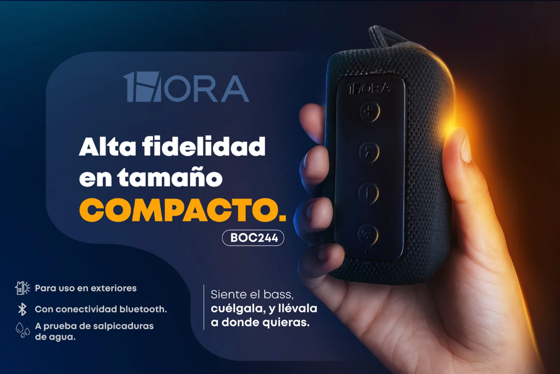 Altavoz Bluetooth portátil BOC244 (7 W)