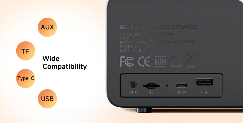 Altavoz Bluetooth compacto BOC250 (20 W)