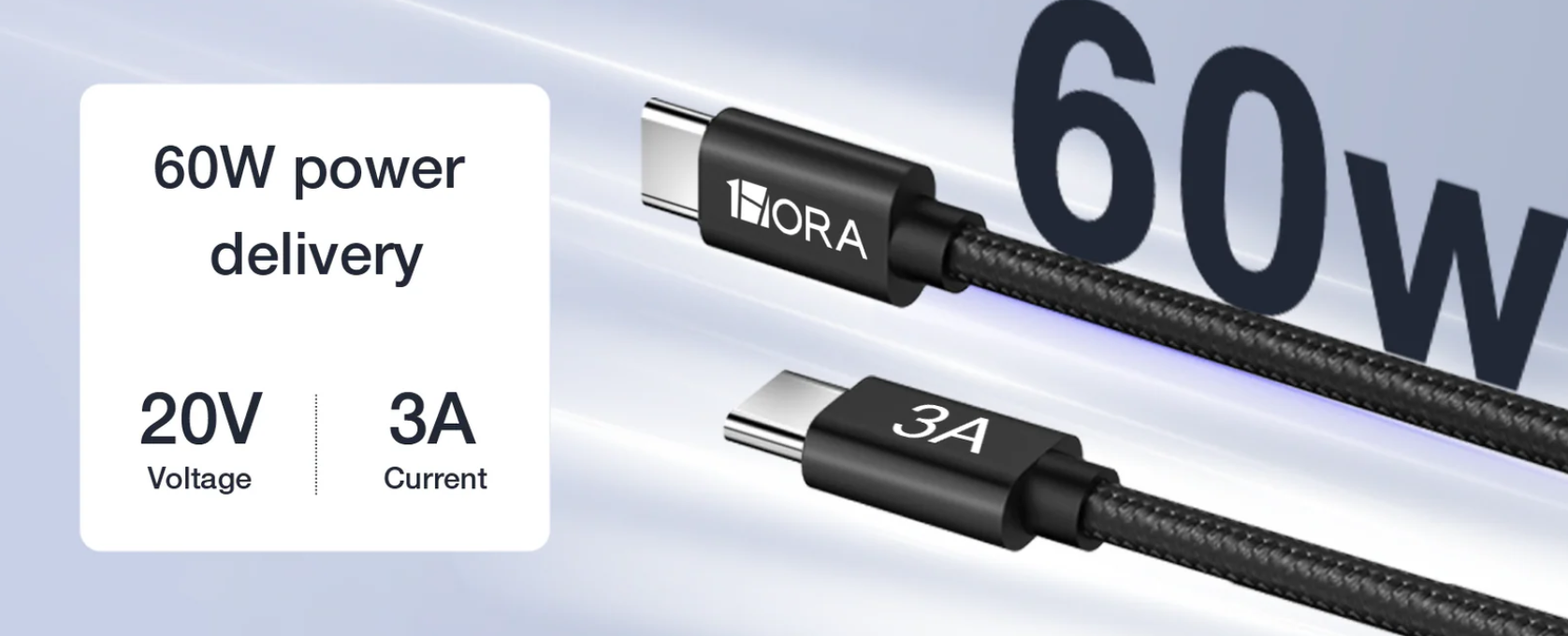 Cable USB tipo C a USB tipo C de 1 m (CAB265)